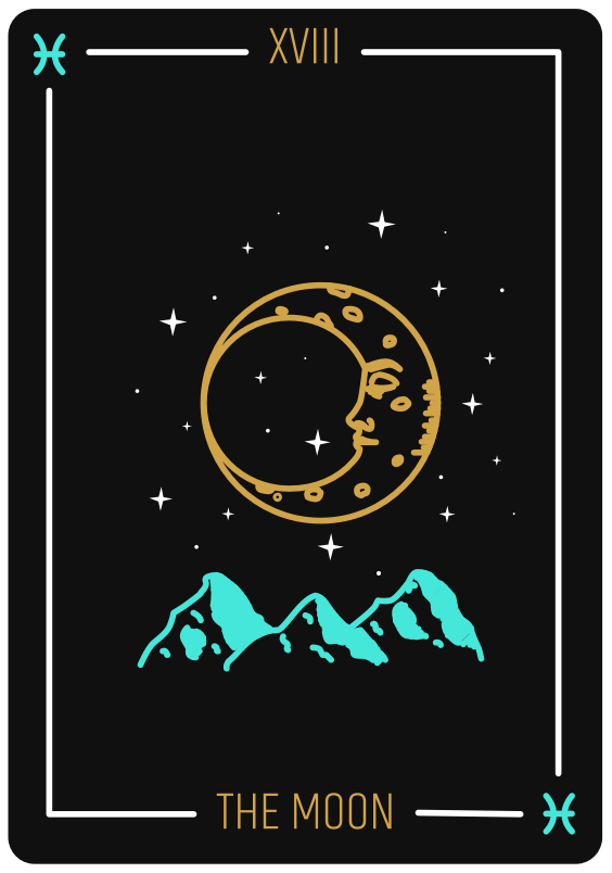 Moon Tarot Card Meaning: Upright, Reversed, and More