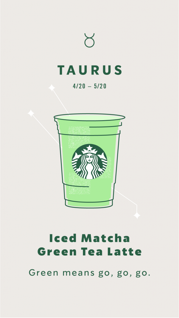 Starbucks Astrology Taurus