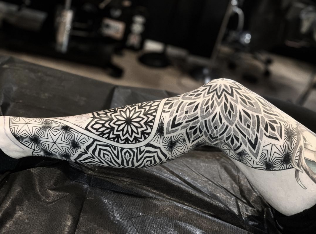 sacred geometry tattoo zach donn